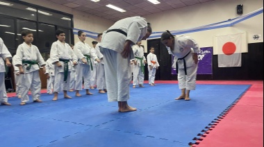 Gran exhibición de Karate Do Shotokan en Necochea