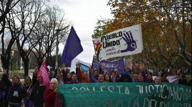 "Contra las múltiples violencias y por la memoria de las que no están. Con este poder judicial no hay “Ni una menos”