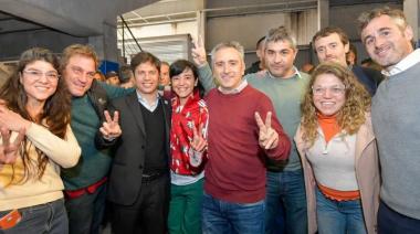 Andrea Cáceres junto a Axel Kicillof: Fue en el Encuentro de las Juventudes