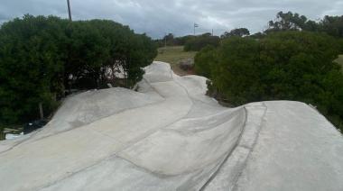 Del deseo a la realidad: La pista de pump track "Vuta Loo" ya es un hecho en Quequén