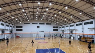 Se renovaron las luminarias del Polideportivo Municipal con una inversión de más de 7 millones