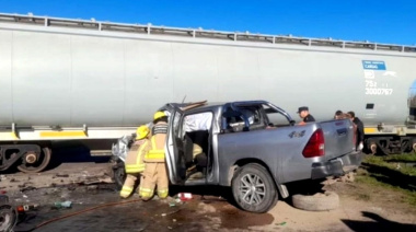 Tragedia en Entre Ríos: tres amigos de Tres Arroyos murieron al chocar contra un tren de carga