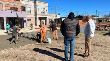 Avanza el Plan de Pavimentación en Balcarce: una cuadra más deja atrás la tierra