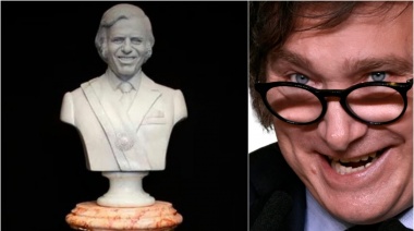 Inauguran el busto de Menem en la Casa Rosada: Un homenaje de Milei a 35 años de su primer triunfo electoral