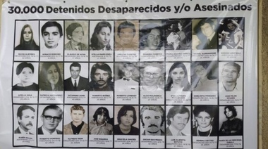 Derechos Humanos: piden actualizar la placa de desaparecidos necochenses