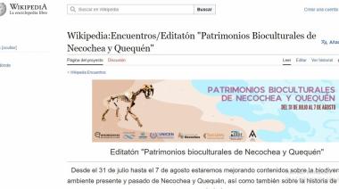 Participá de la Editatón: Enriquece la historia y biodiversidad de Necochea y Quequén en Wikipedia