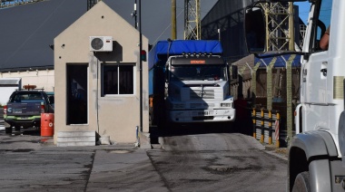 Trabajan en los accesos a Puerto Quequén