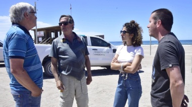 Se analiza la erosión en la costa sancayetanense: capacitación sobre adaptación al cambio climático