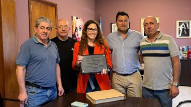 Reunión institucional entre autoridades de la UPC y la Presidenta de Puerto Quequén