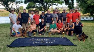 De Necochea para el mundo: El Club COANE celebra el dominio competitivo de sus ovejeros alemanes