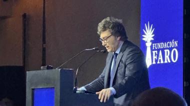 Milei en el lanzamiento de la Fundación Faro: 'Es en este Gobierno donde se condenó a Irán y a CFK'