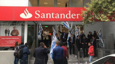 Nuevo paro bancario el viernes en el Banco Santander