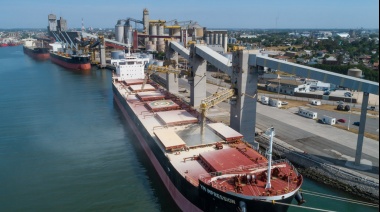 Puerto Quequén cerca del récord: Movilizó 3.9 millones de toneladas en la primera mitad de 2024