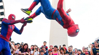Récord Guinness: Buenos Aires se llenó de Spider-Mans para superar la marca mundial