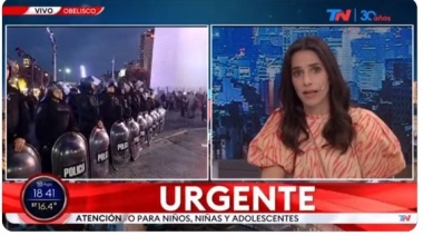 Escrachan a periodista de TN oriunda de La Dulce por disimular la represión en la muerte de Facundo Molares