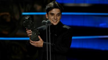 Matías Recalt, galardonado en los premios Goya, pide que "no se manche la cultura en Argentina"