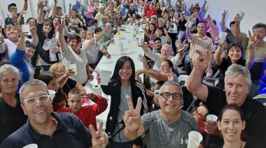 Andrea Cáceres cerró el año con un mensaje de esperanza y compromiso para Necochea