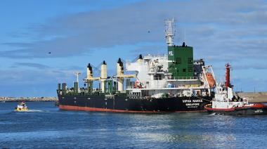 Record operativo en Puerto Quequén: nueve movimientos de buques en 24 horas