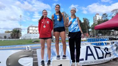 “Fue una experiencia única”: la atleta de Necochea que pospuso su viaje de egresados y escribió un capítulo del atletismo nacional
