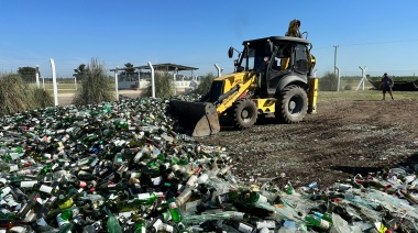 Lobería recicló 34.400 kilos de vidrio