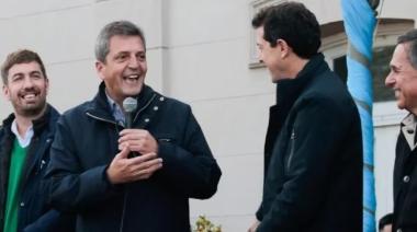 Massa y De Pedro se mostraron juntos entre elogios y sugestivos mensajes