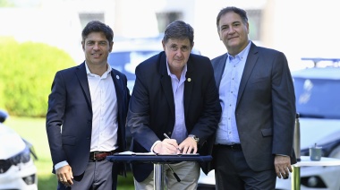 Gargaglione presente en el lanzamiento del nuevo fondo provincial