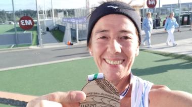 "Es un sueño hecho realidad": Patricia Caravone, la necochense que conquistó la medalla de plata en el Mundial Master de Hockey