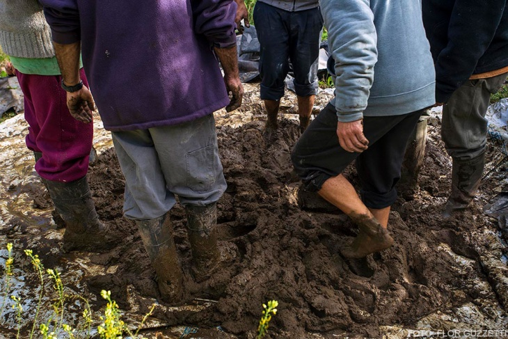 La cooperativa Greda, en Miramar, construye viviendas con los materiales que se encuentran en la naturaleza.