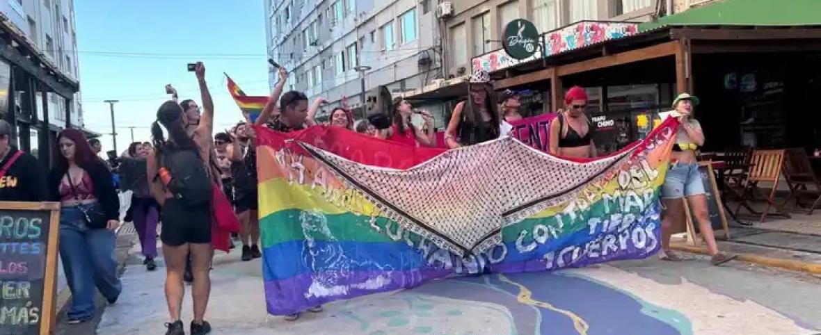 Orgullo en Necochea: El colectivo disidente marchó contra el odio
