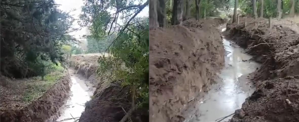 Intentaron reparar una obra en Necochea y terminaron inundando un paseo turístico