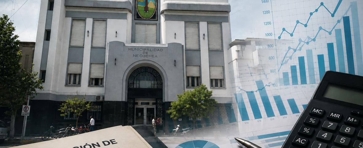 Cómo recauda y en qué gasta el Municipio de Necochea: el análisis de NECOnomía sobre tasas, déficit y prioridades