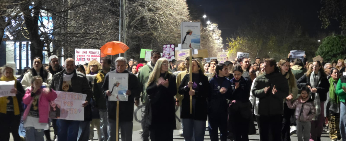 Una multitud volvió a las calles de Necochea por Ni Una Menos y contra la violencia machista