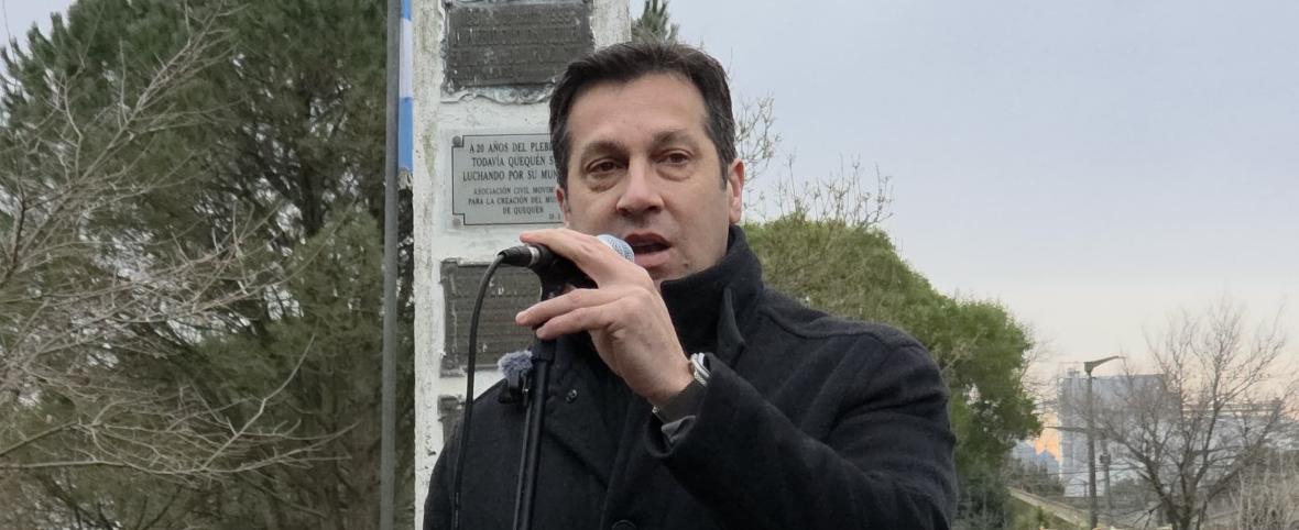Rojas apuntó contra Nación en Quequén: “Se retiró de sus obligaciones”