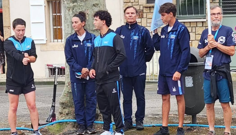 Necochenses destacados en el Mundial de Canotaje Slalom en Francia