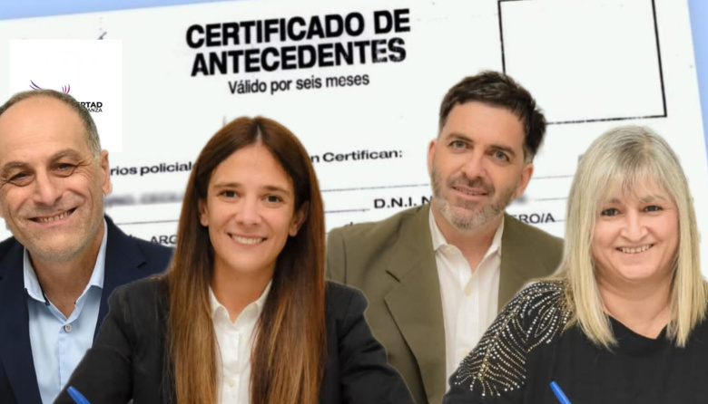 La Libertad Avanza en Necochea jugó la carta de 'Ficha Limpia' camino a septiembre