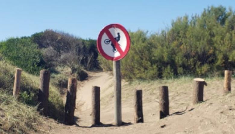 Secuestraron un cuatriciclo en Parque Miguel Lillo por circular en zona prohibida