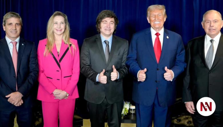 “Nunca los va a defraudar”: Trump respaldó a Javier Milei y pidió por su "reelección"