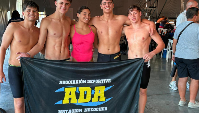 Natación: ADA representó a Necochea con muy buenos resultados a nivel nacional