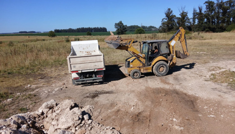 De Ramón Santamarina a La Dulce: los caminos y accesos rurales que reparó el EMSUR