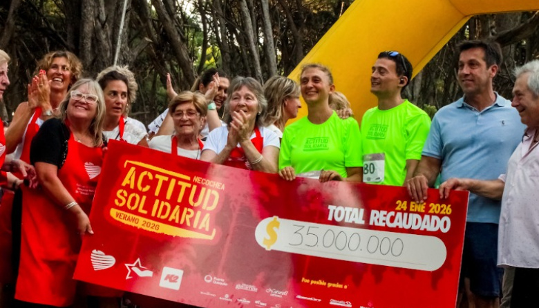Actitud Solidaria recaudó $35 millones y fue una verdadera fiesta deportiva en Necochea