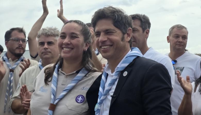 “Todo lo contrario al individualismo”: Kicillof destacó el compromiso scout desde Necochea