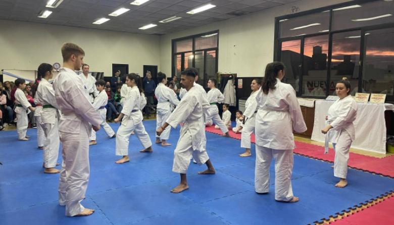 Vuelven las clases de Karate Shotokan en la Usina Popular Cooperativa de Necochea