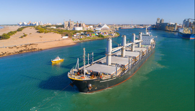 Enero histórico: Puerto Quequén superó 1,2 millones de toneladas y marcó el mejor inicio de año de su historia