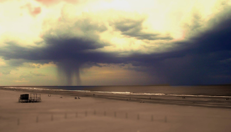 Tormentas aisladas y viento fuerte: así estará el clima este lunes en Necochea
