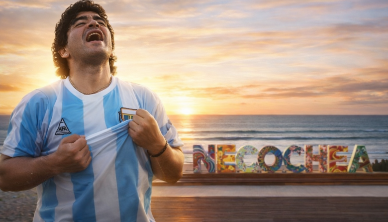 Necochea homenajea a Maradona: tres días de arte, cine y música para celebrar al 10