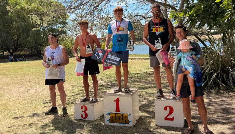 Aguas abiertas: triunfo local de Villa y Del Valle en el cierre del calendario de ADA