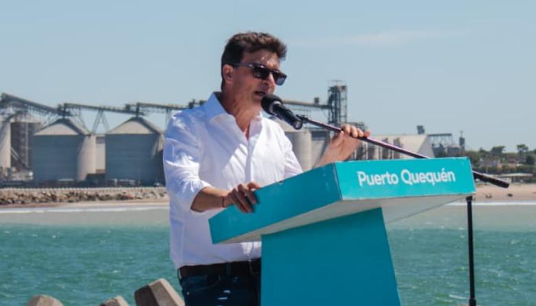 Carrillo habla este martes: obras en marcha y nuevos proyectos para Puerto Quequén
