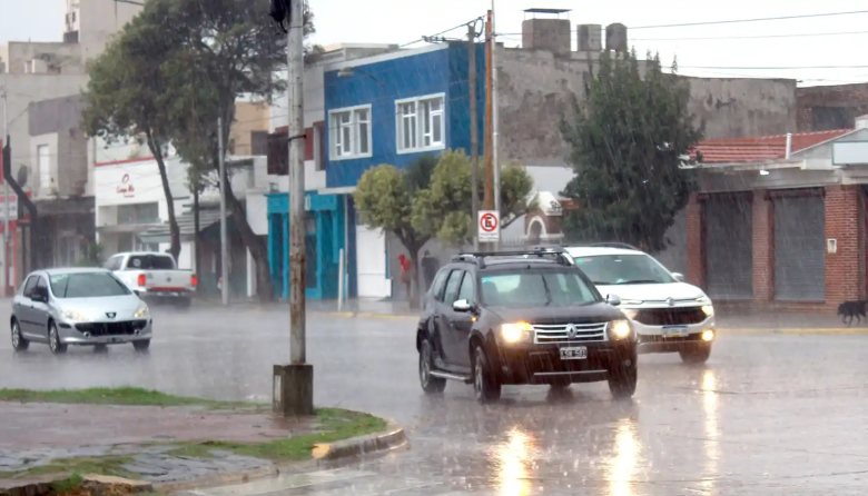 20 de marzo en Necochea: lluvias durante el día y alerta por tormentas fuertes hacia la noche