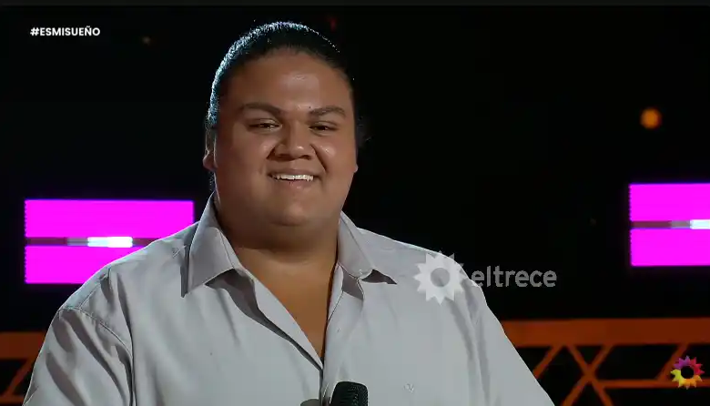 El necochense Leonel Carli cautivó al jurado en Canal 13 y sigue en carrera