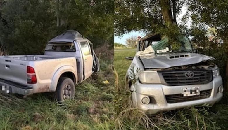 Tragedia en Madariaga: un joven y un bebé murieron tras chocar contra un árbol